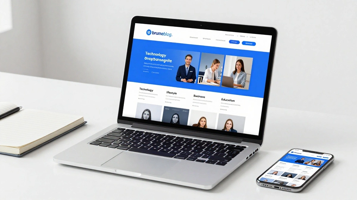 Brumeblog com multi-niche digital publishing platform covering technology lifestyle business and education content in 2026