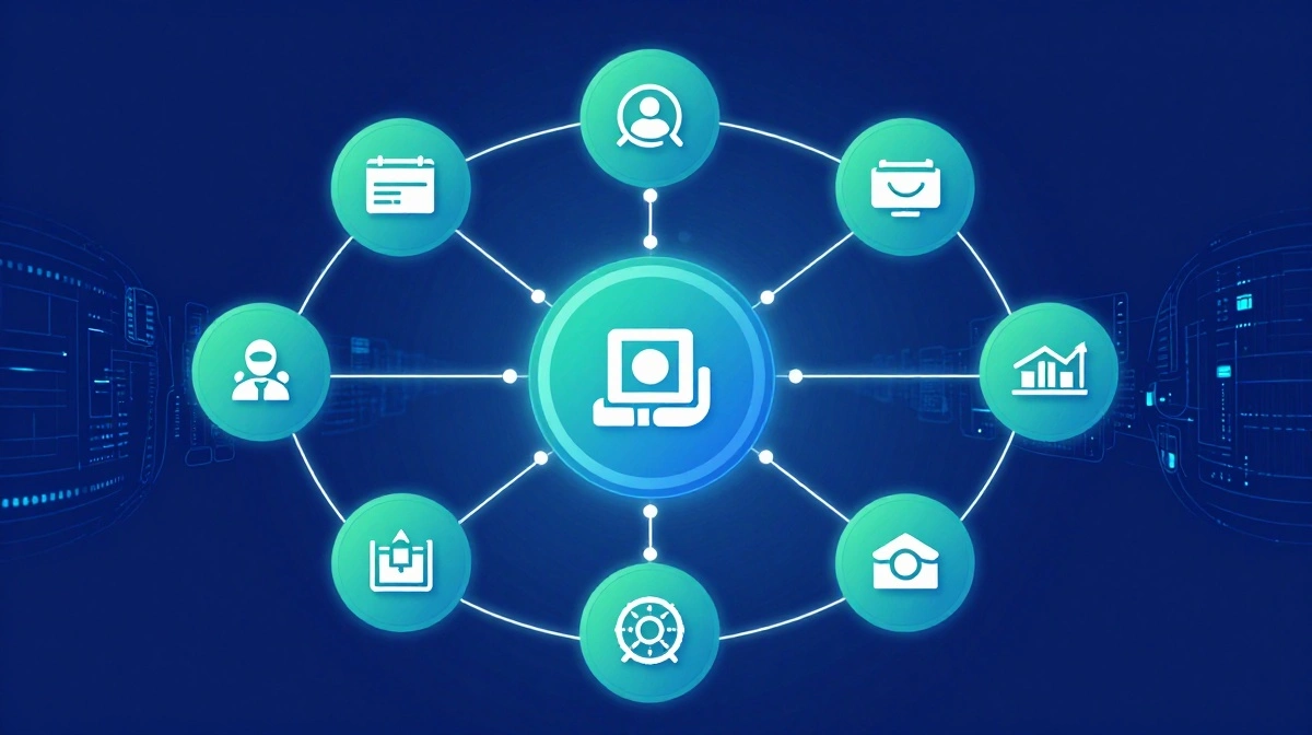 CracksTube digital publishing platform showing multi-industry content categories including technology finance business and education organized in a hub layout